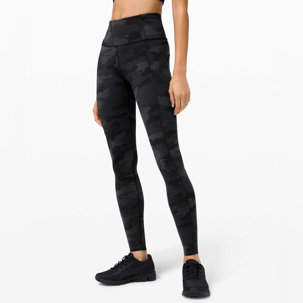 Lululemon Fast and Free Tight 28" - Camo - 4